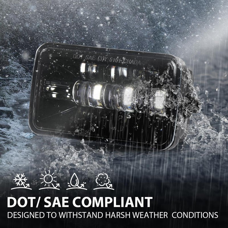 DOTCOM LED Driving Fog Lights Lamps Assembly Compatible with Ford F150 2015-2020,Fit Ford F250 F350 Super Duty 2017-2019, Driver and Passenger Side FL3Z15200B FL3Z15201B FO2593235 FO2592235 - Image 4